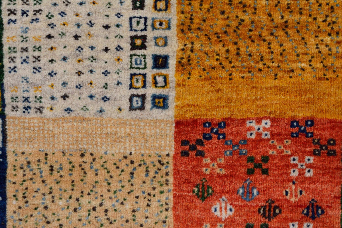 Gabbeh Teppich - Loribaft Indus - 305 x 203 cm - mehrfarbig