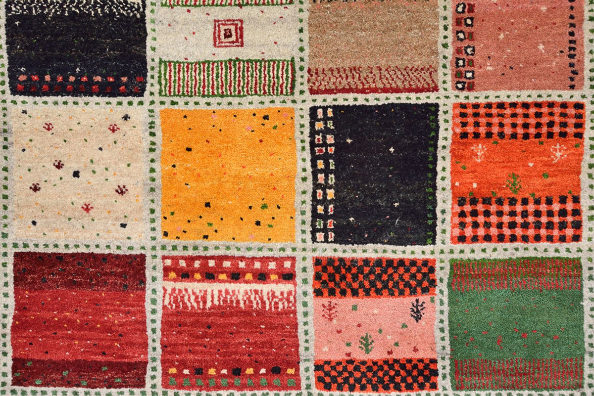 Gabbeh Teppich - Loribaft Indus - 295 x 197 cm - mehrfarbig