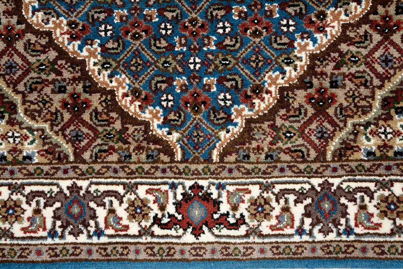 Läufer Orient - Täbriz - 244 x 75 cm - dunkelblau