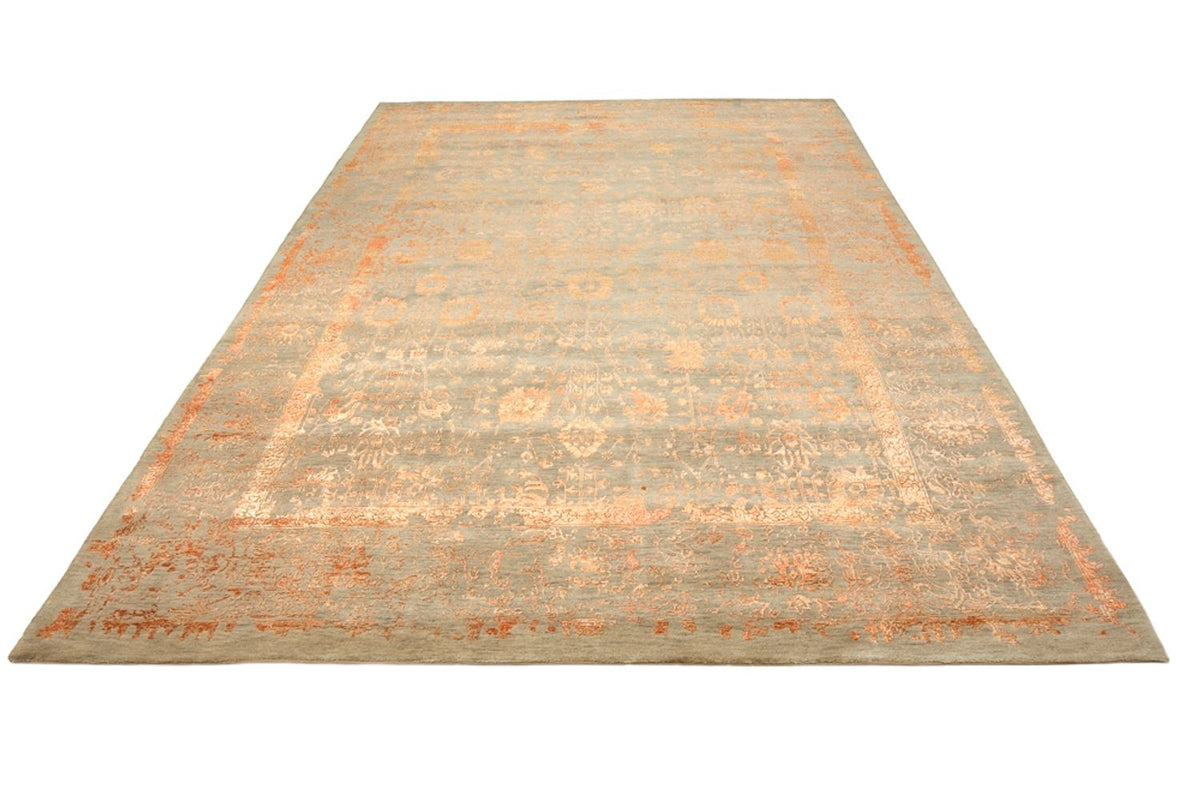 Designer Teppich - 342 x 248 cm - rost