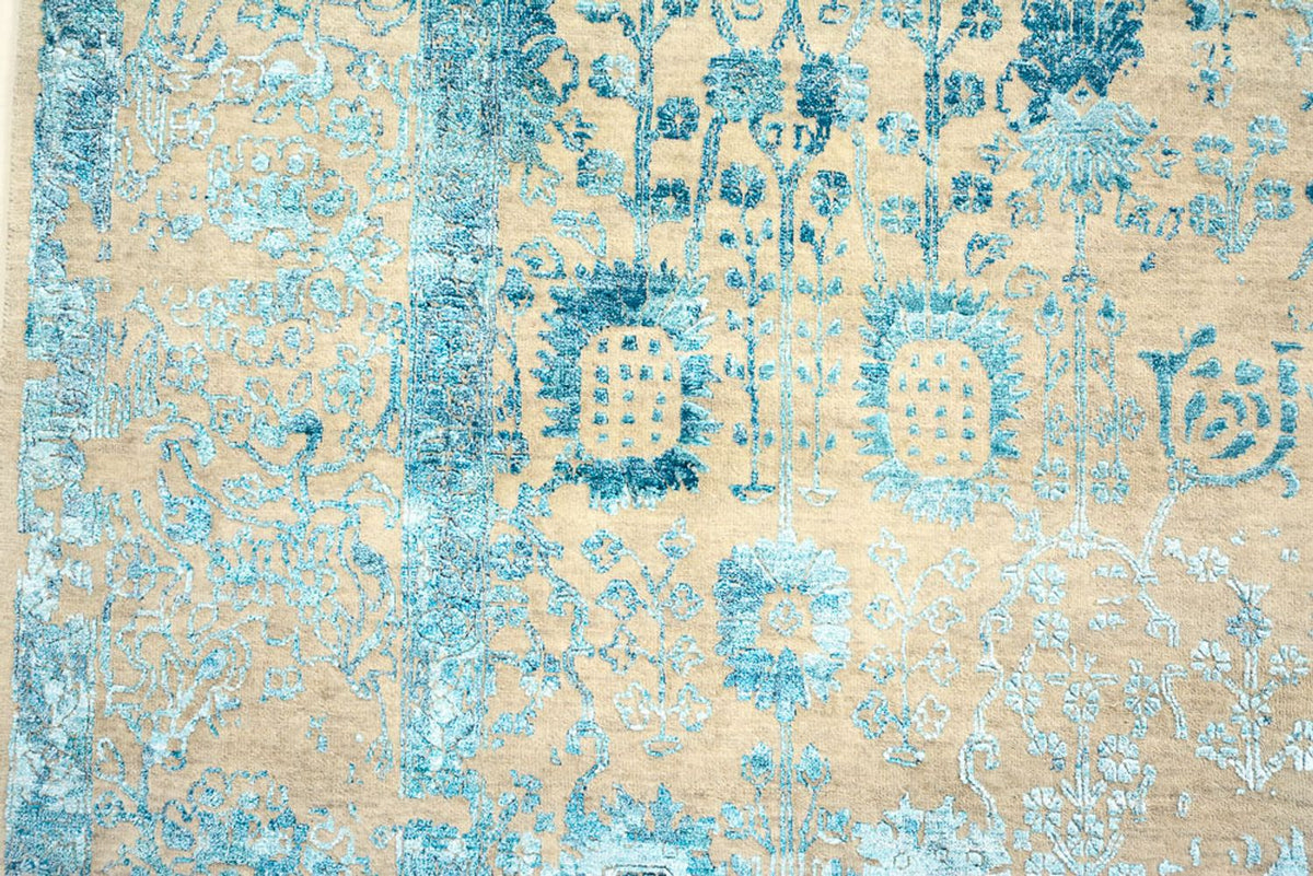 Designer Teppich - 344 x 244 cm - hellbeige