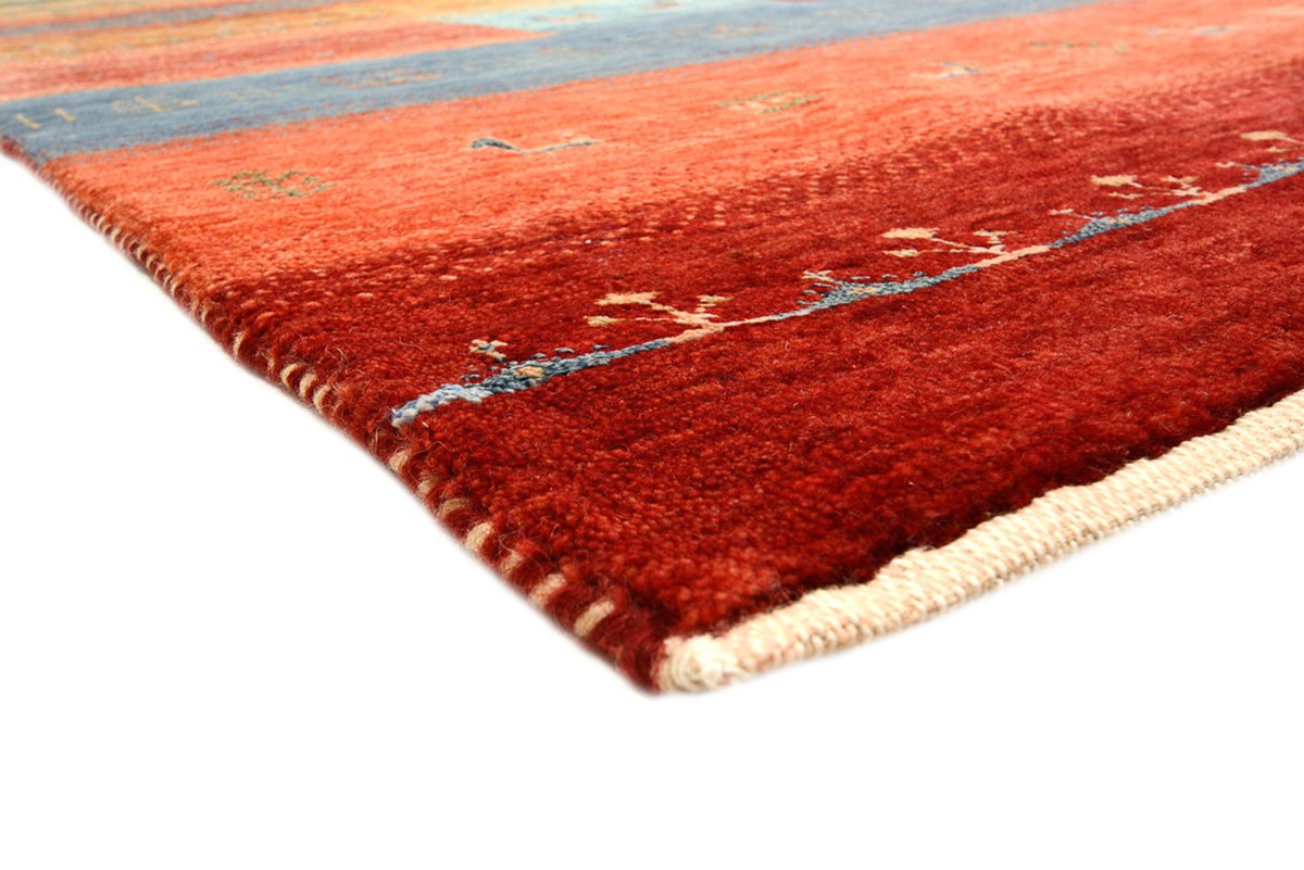 Gabbeh Teppich - Loribaft Indus - 336 x 250 cm - rot