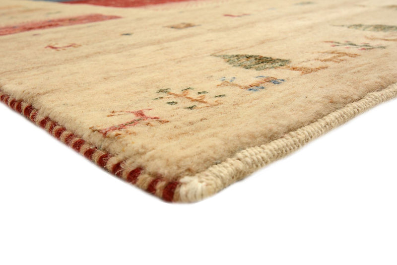 Gabbeh Teppich - Loribaft Indus quadratisch  - 253 x 246 cm - mehrfarbig