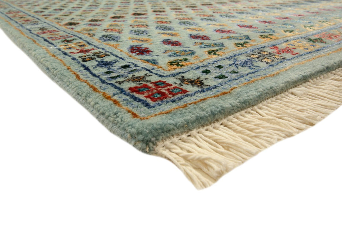 Designer Teppich - 153 x 95 cm - hellblau