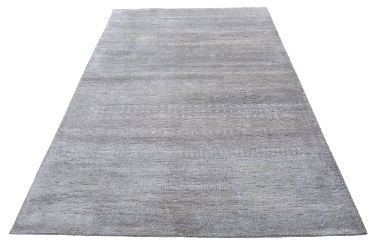 Gabbeh Teppich - Loribaft Indus - 300 x 190 cm - hellgrau
