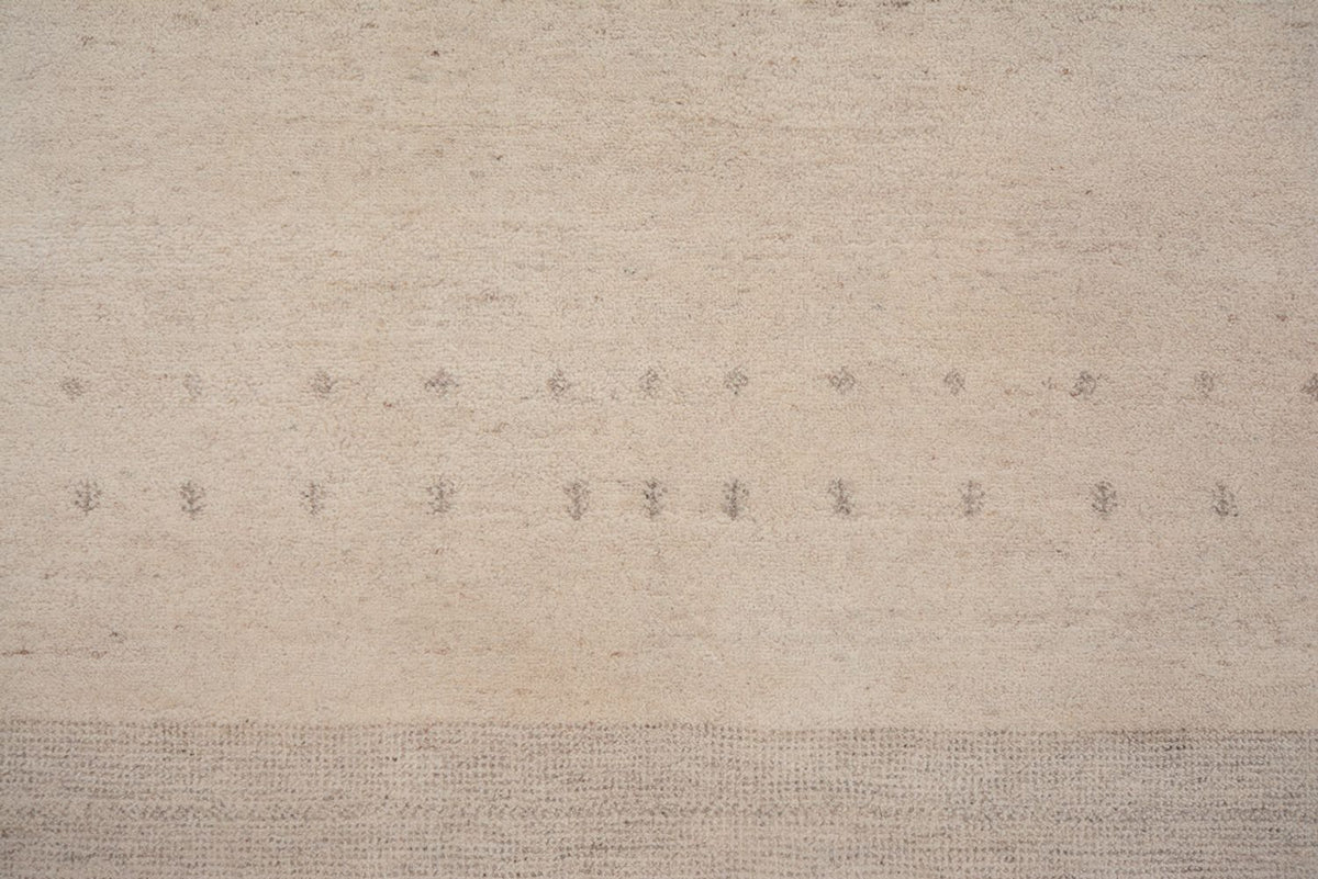 Gabbeh Teppich - Loribaft Indus - 201 x 146 cm - hellgrau