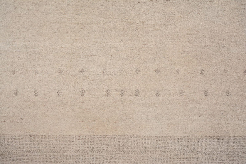 Gabbeh Teppich - Loribaft Indus - 201 x 146 cm - hellgrau