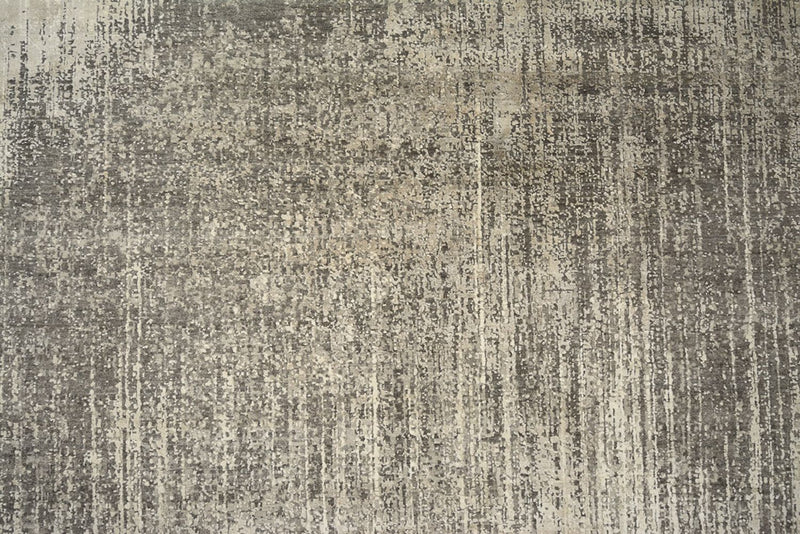 Designer Teppich - 366 x 275 cm - dunkelbeige