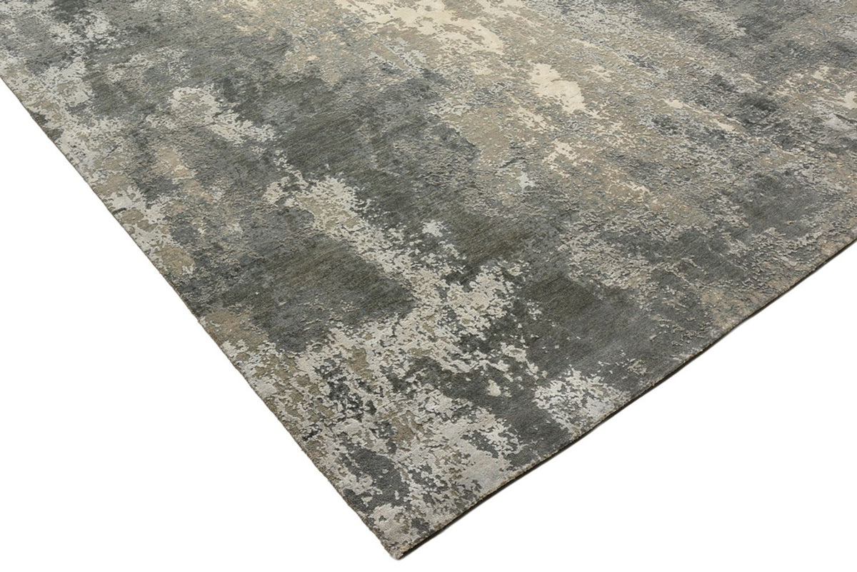 Designer Teppich - 366 x 274 cm - dunkelbeige