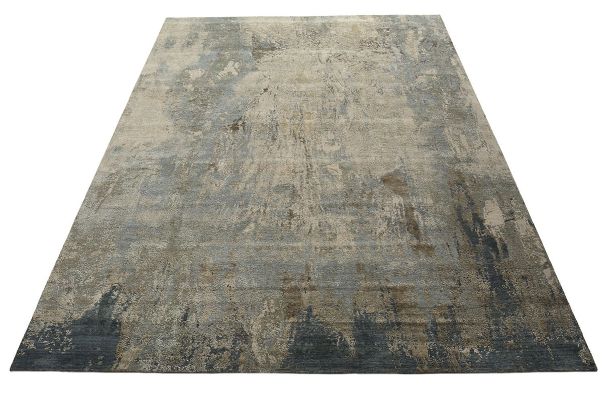 Designer Teppich - 363 x 277 cm - dunkelbeige