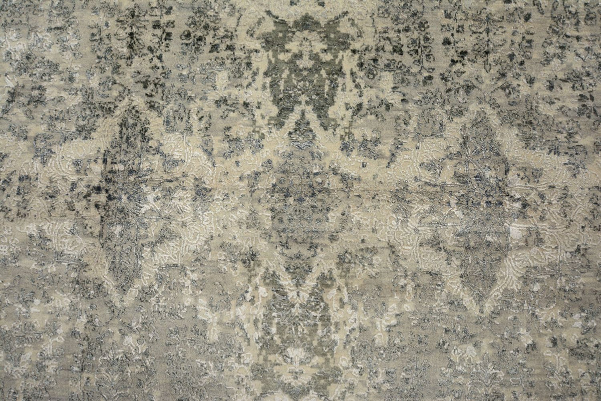 Designer Teppich - 341 x 253 cm - dunkelbeige