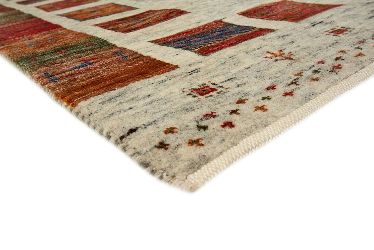 Läufer Gabbeh - Loribaft Indus - 256 x 84 cm - mehrfarbig