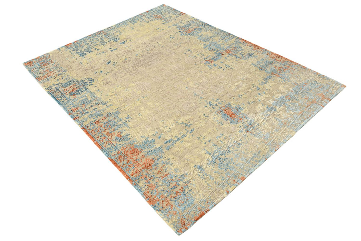Designer Teppich - 196 x 152 cm - camel