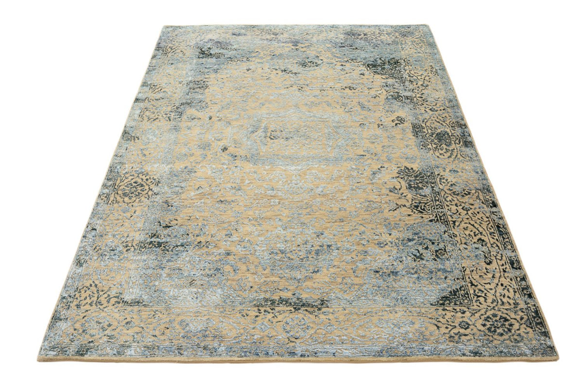 Designer Teppich - 197 x 145 cm - caramel