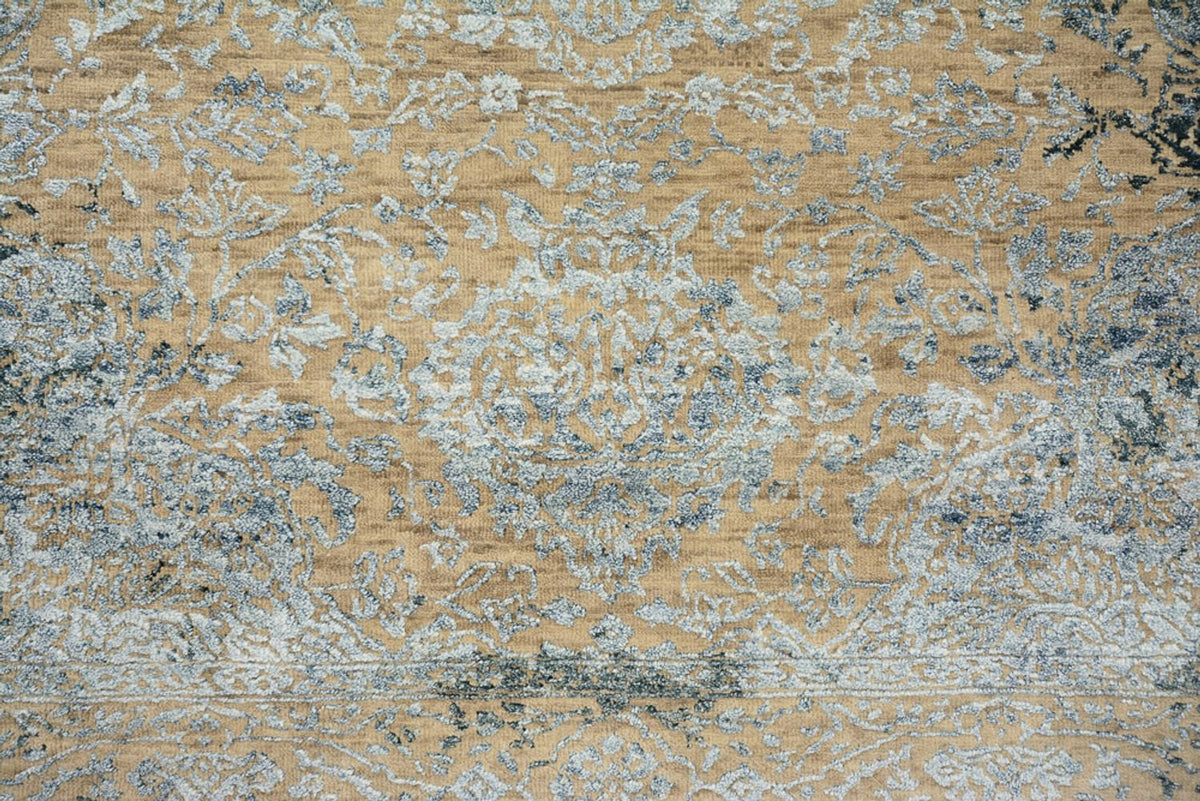 Designer Teppich - 197 x 145 cm - caramel