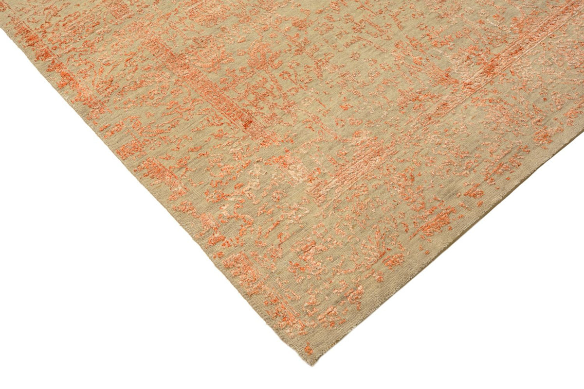 Designer Teppich - 184 x 121 cm - rost
