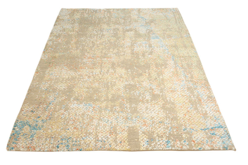 Designer Teppich - 203 x 146 cm - camel