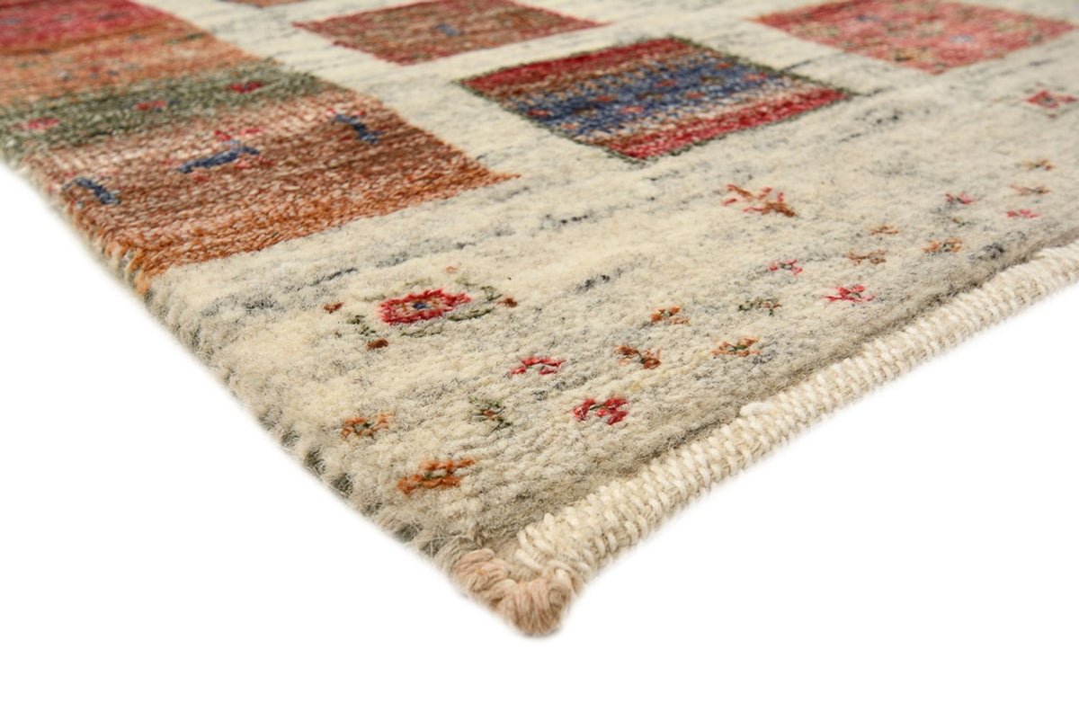 Gabbeh Teppich - Loribaft Indus - 142 x 76 cm - mehrfarbig
