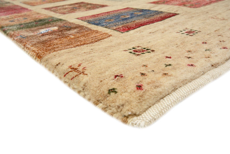 Gabbeh Teppich - Loribaft Indus - 244 x 172 cm - mehrfarbig
