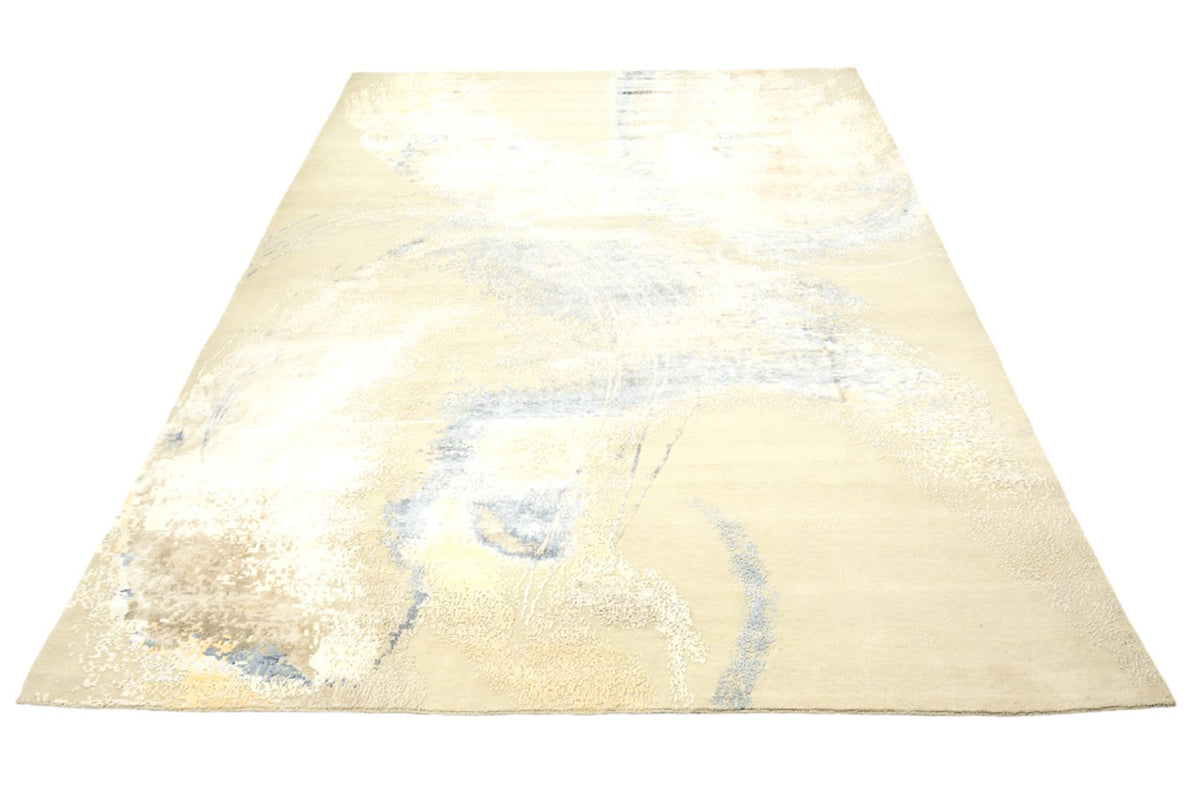 Designer Teppich - 372 x 281 cm - hellbeige