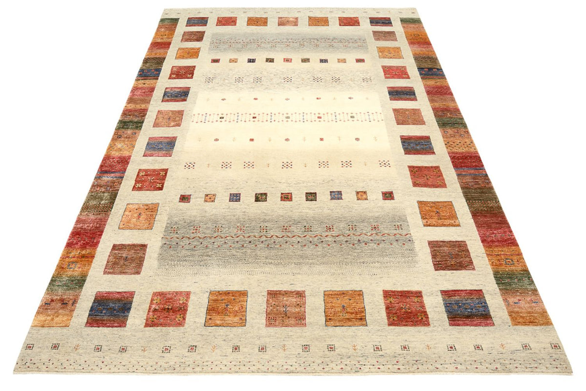 Gabbeh Teppich - Loribaft Indus - 348 x 250 cm - mehrfarbig