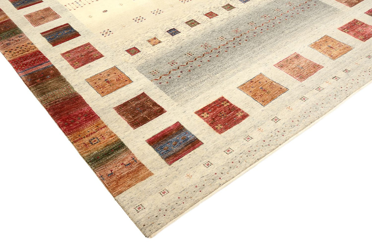 Gabbeh Teppich - Loribaft Indus - 341 x 248 cm - mehrfarbig