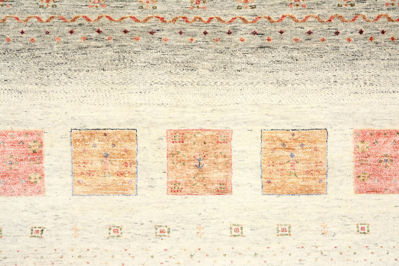 Gabbeh Teppich - Loribaft Indus - 302 x 206 cm - mehrfarbig