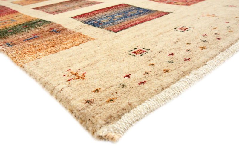 Gabbeh Teppich - Loribaft Indus - 204 x 156 cm - mehrfarbig