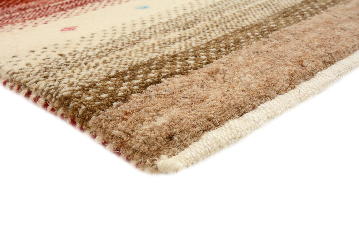 Gabbeh Teppich - Loribaft Indus - 240 x 175 cm - hellbeige