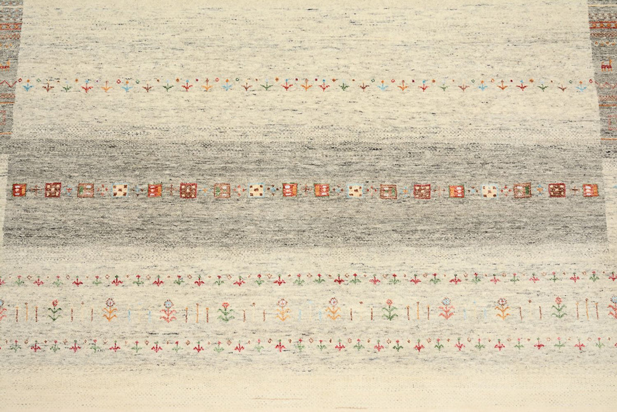 Gabbeh Teppich - Loribaft Indus - 339 x 248 cm - mehrfarbig