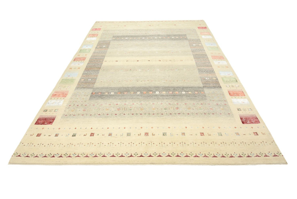 Gabbeh Teppich - Loribaft Indus - 339 x 248 cm - mehrfarbig