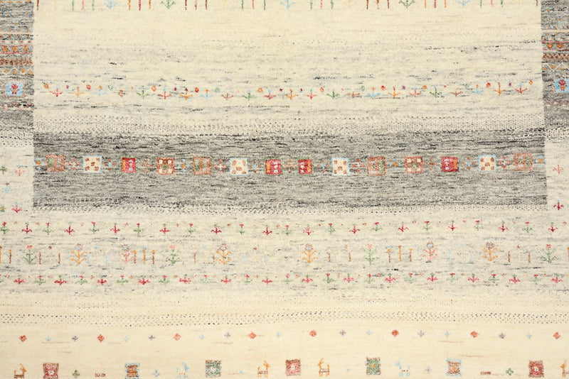 Gabbeh Teppich - Loribaft Indus - 243 x 171 cm - mehrfarbig