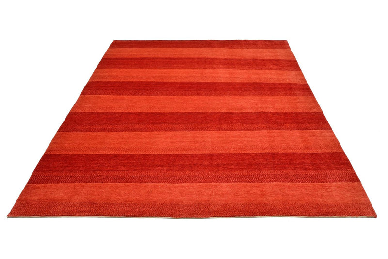 Gabbeh Teppich - Loribaft Perser 252 x 199 cm - rot