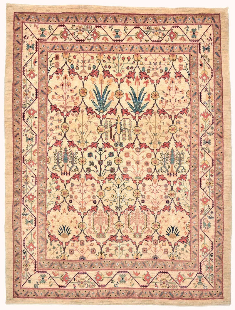 Gabbeh Teppich - Loribaft Perser 236 x 175 cm - mehrfarbig