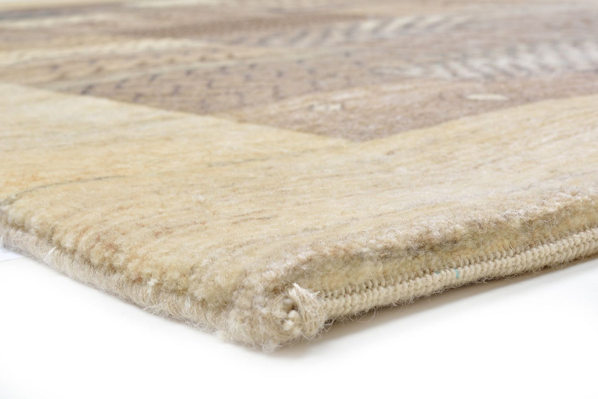 Gabbeh Teppich - Loribaft Perser 156 x 110 cm - sand