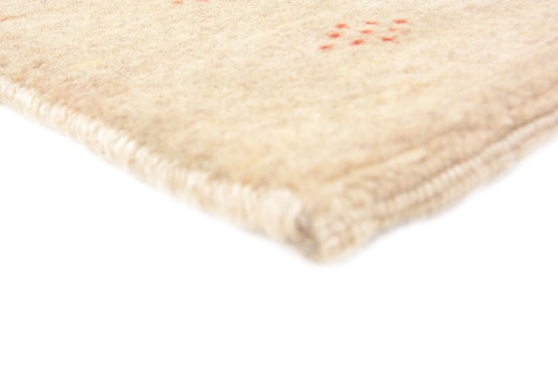 Gabbeh Teppich - Loribaft Perser 201 x 85 cm - beige