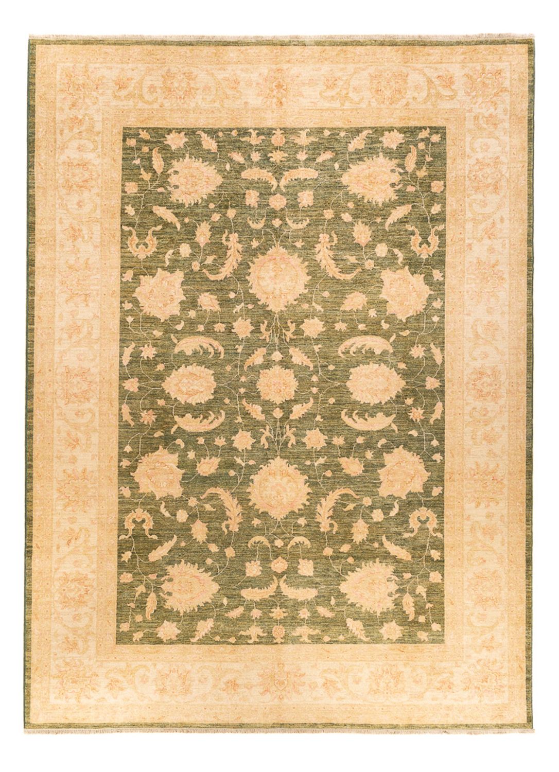 Ziegler Teppich - 342 x 249 cm - beige