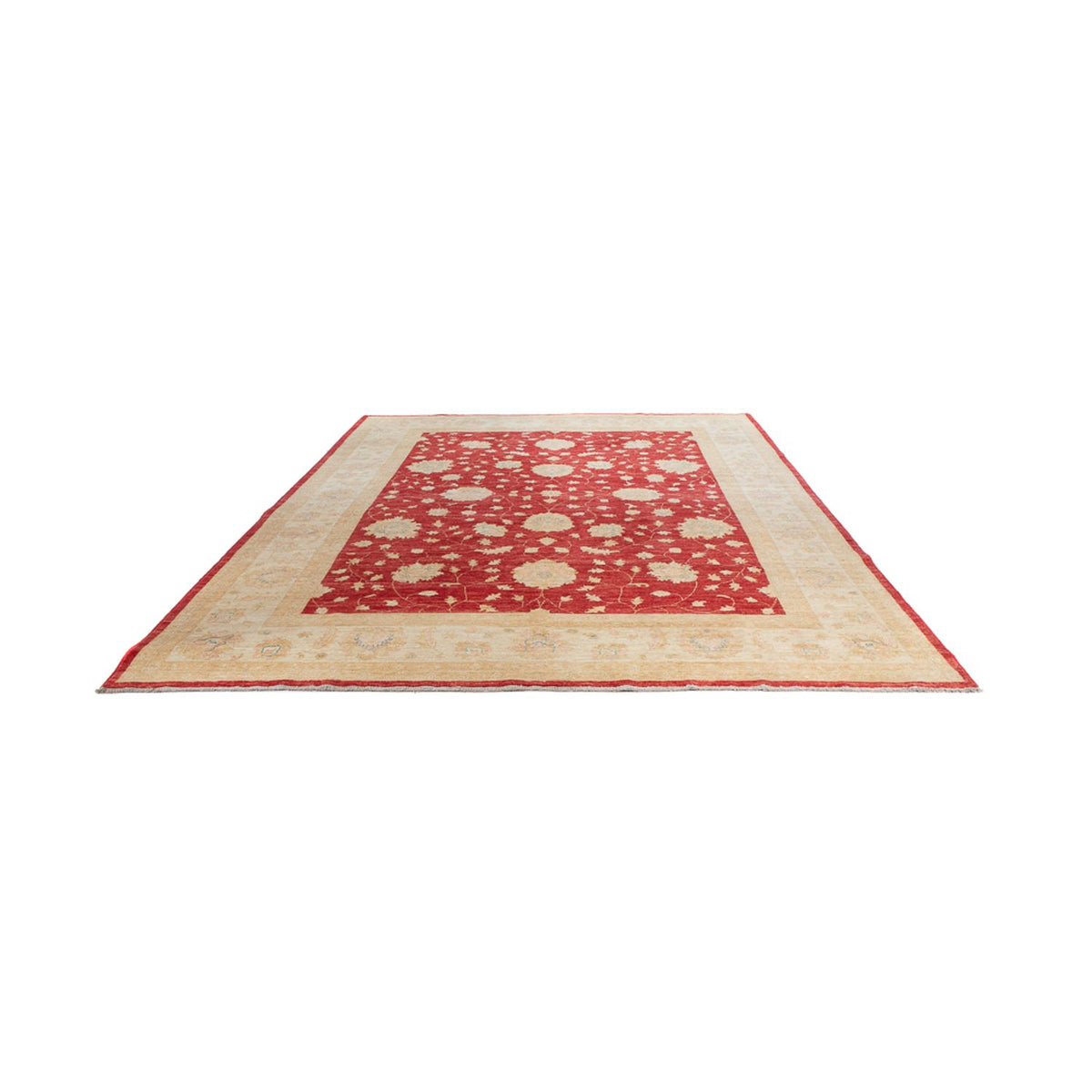 Ziegler Teppich - 355 x 254 cm - rot