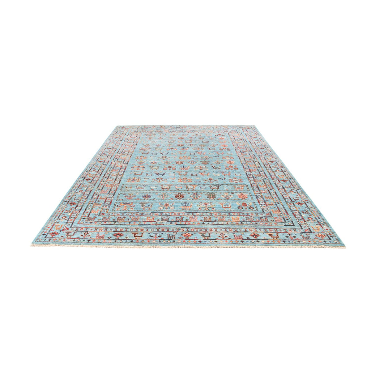 Ziegler Teppich - Ariana - 300 x 202 cm - hellblau