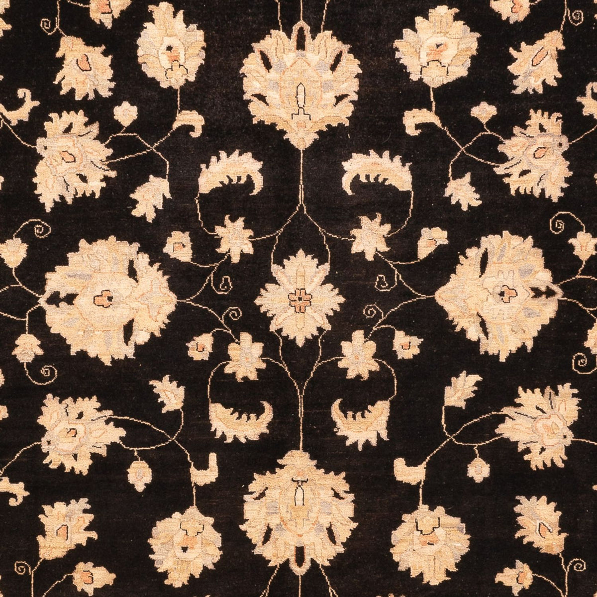 Ziegler Teppich - 360 x 276 cm - schwarz