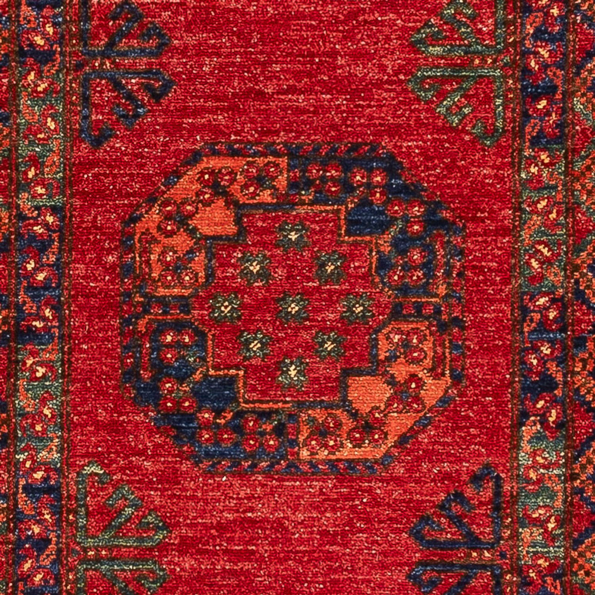 Läufer Afghan - 368 x 85 cm - rot