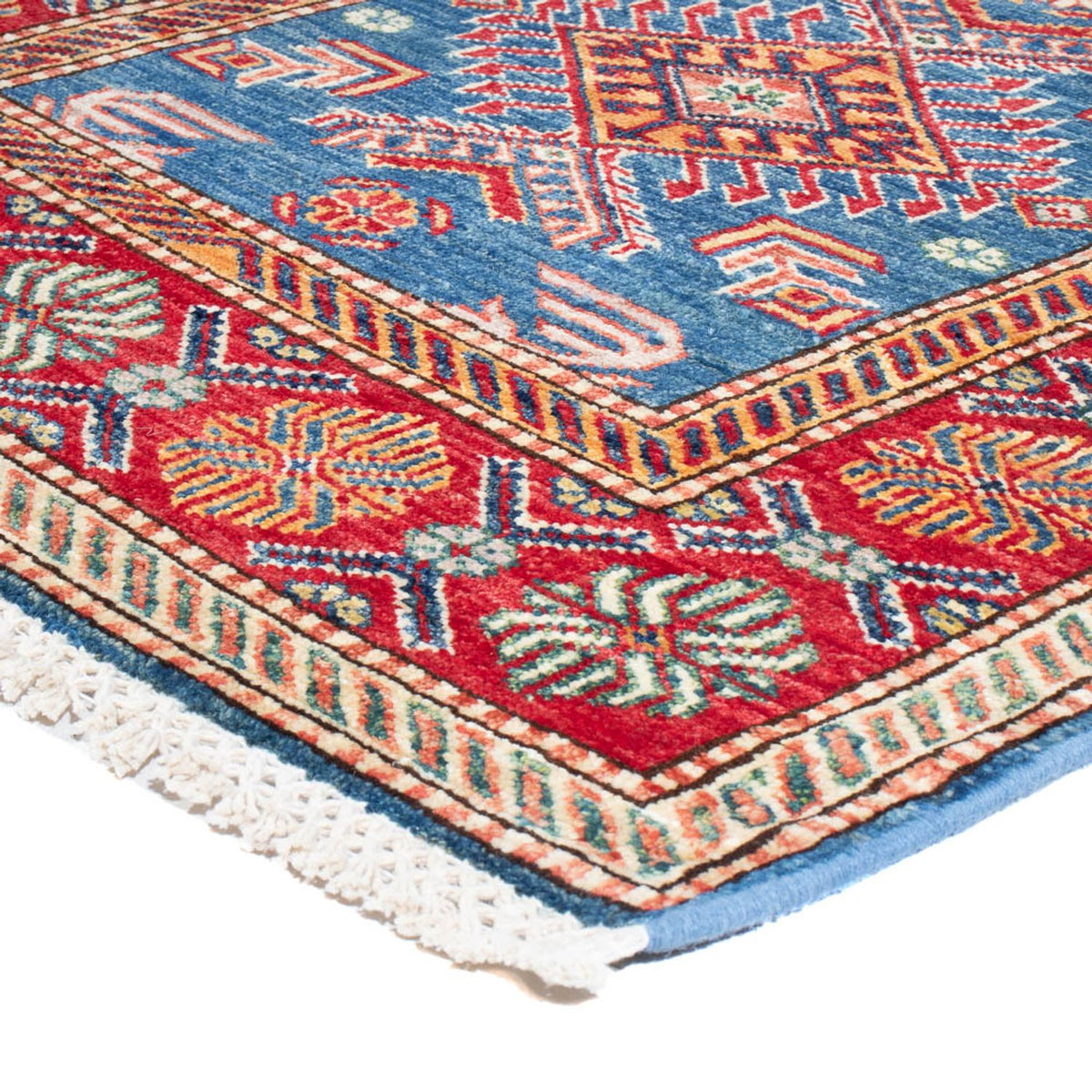 Läufer Ziegler - Kazak - 306 x 79 cm - blau