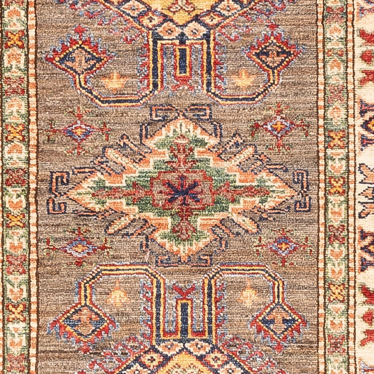 Läufer Ziegler - Kazak - 305 x 79 cm - dunkelbeige