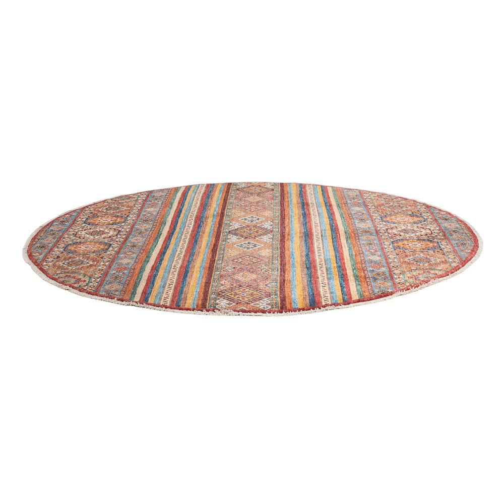 Ziegler Teppich - Shal rund - 202 x 202 cm - mehrfarbig