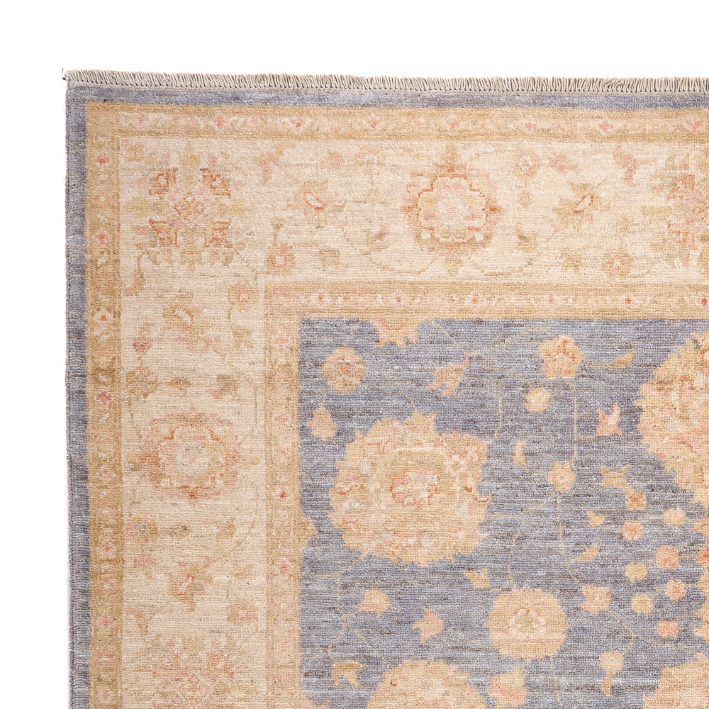 Ziegler Teppich - 199 x 156 cm - petrolblau