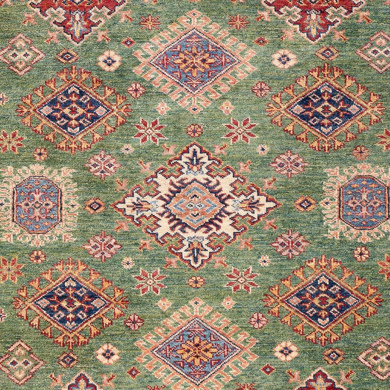 Ziegler Teppich - Kazak - 203 x 150 cm - hellgrün