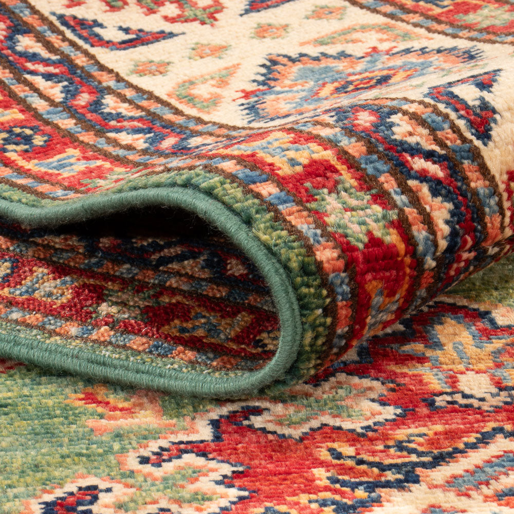 Ziegler Teppich - Kazak - 203 x 150 cm - hellgrün