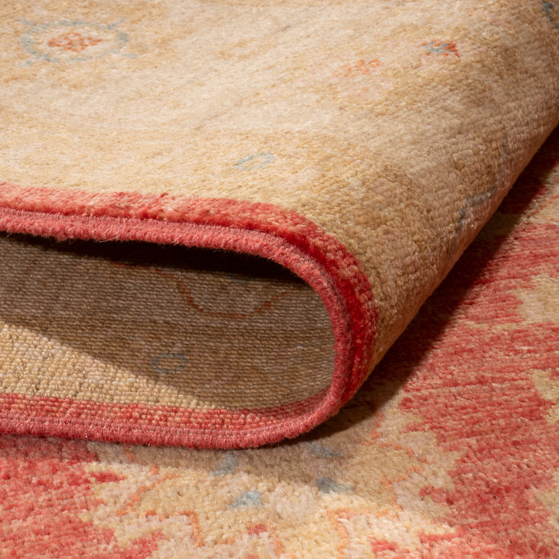 Ziegler Teppich - 201 x 153 cm - hellrot