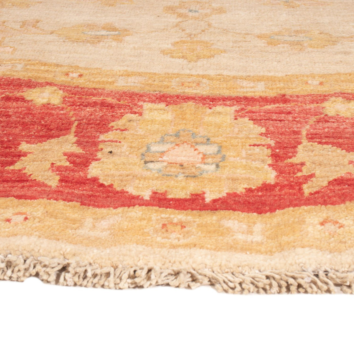 Ziegler Teppich rund - 203 x 198 cm - beige