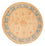 Ziegler Teppich rund  - 96 x 96 cm - beige